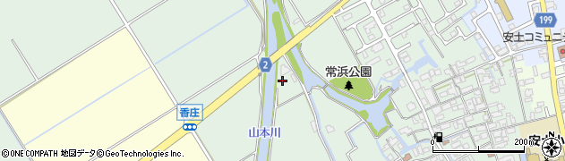 滋賀県近江八幡市安土町常楽寺2113周辺の地図