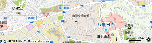 愛知県名古屋市昭和区山里町88周辺の地図
