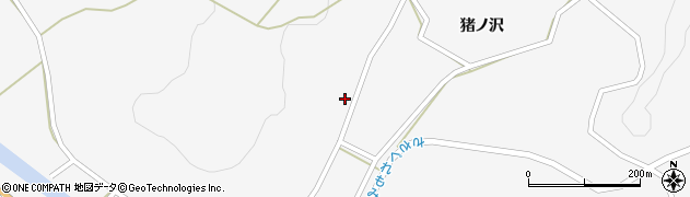 愛知県設楽町（北設楽郡）東納庫（横手）周辺の地図