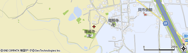 兵庫県丹波市春日町棚原19周辺の地図
