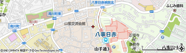 愛知県名古屋市昭和区山里町105周辺の地図