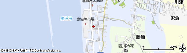 勝浦港㊆市場食堂 勝喰(かっくらう)周辺の地図