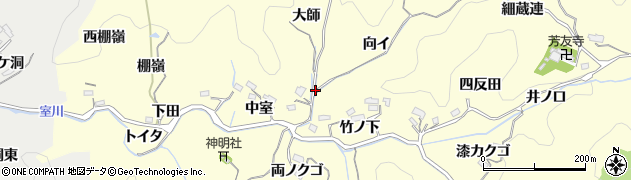 愛知県豊田市芳友町周辺の地図