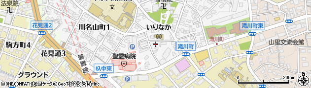 愛知県名古屋市昭和区川名山町131周辺の地図