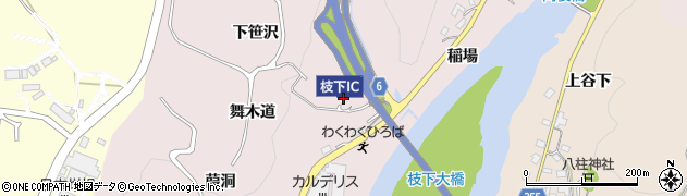 愛知県豊田市枝下町舞木道523周辺の地図
