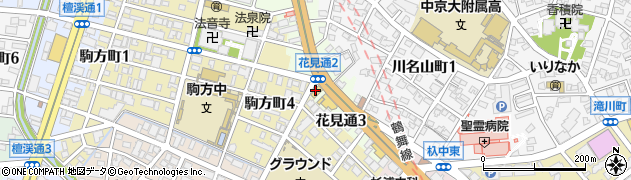 株式会社ナコー　杁中店周辺の地図