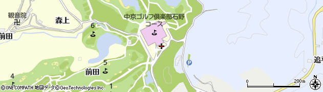 愛知県豊田市芳友町深田周辺の地図