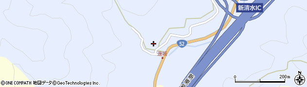 静岡県静岡市清水区宍原58周辺の地図
