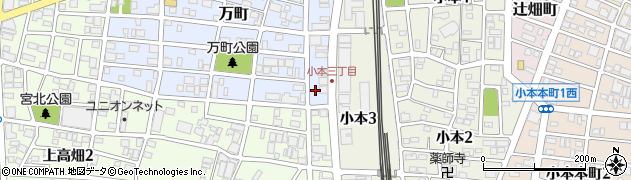愛知県名古屋市中川区万町410周辺の地図