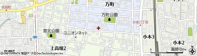 愛知県名古屋市中川区万町1803周辺の地図