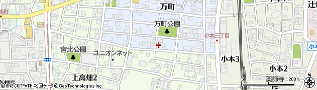 愛知県名古屋市中川区万町1708周辺の地図