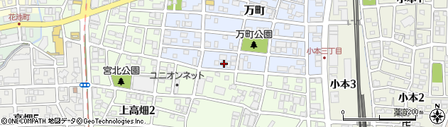 愛知県名古屋市中川区万町1804周辺の地図