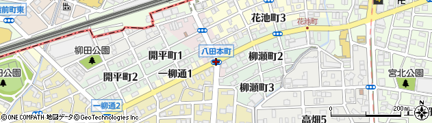 柳瀬町周辺の地図