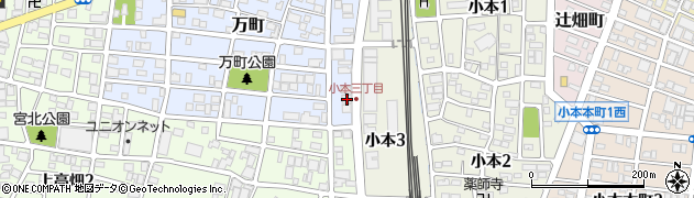 愛知県名古屋市中川区万町406周辺の地図