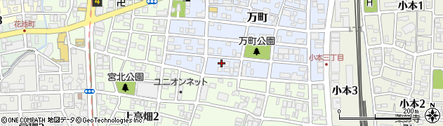 愛知県名古屋市中川区万町1811周辺の地図