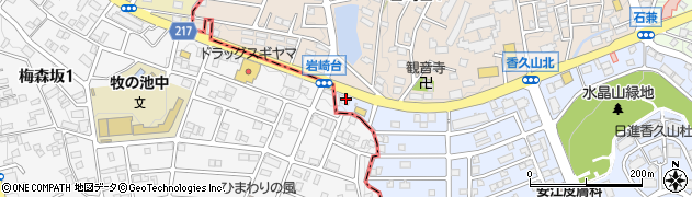 アルプス中京株式会社Ｓポート香久山周辺の地図