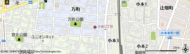 愛知県名古屋市中川区万町602周辺の地図