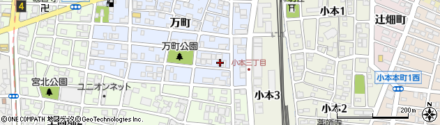 愛知県名古屋市中川区万町603周辺の地図