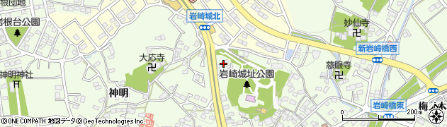 ａｐｏｌｌｏｓｔａｔｉｏｎセルフ岩崎城店周辺の地図