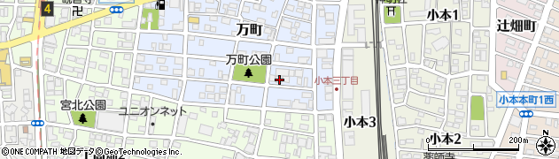 愛知県名古屋市中川区万町607周辺の地図