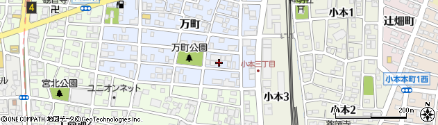 愛知県名古屋市中川区万町606周辺の地図