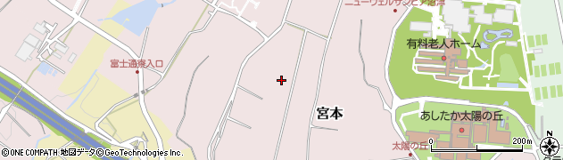 静岡県沼津市宮本周辺の地図
