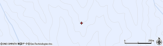 愛知県豊根村（北設楽郡）古真立（白沢）周辺の地図