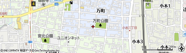 愛知県名古屋市中川区万町1902周辺の地図