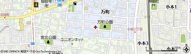 愛知県名古屋市中川区万町1903周辺の地図