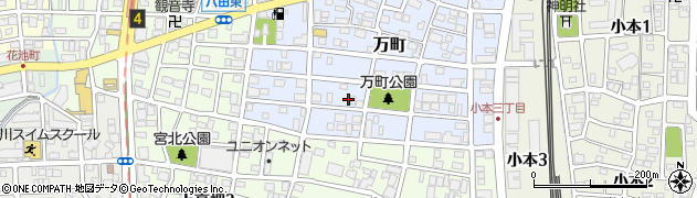 愛知県名古屋市中川区万町1904周辺の地図