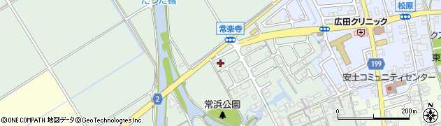 滋賀県近江八幡市安土町常楽寺1930周辺の地図