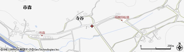 京都府船井郡京丹波町市森笹田周辺の地図