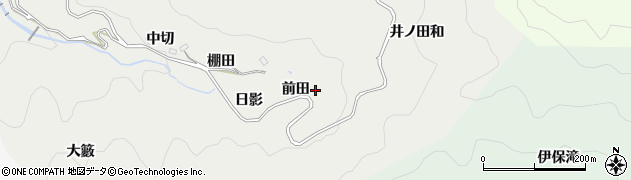 愛知県豊田市竜岡町（井ノ田和）周辺の地図