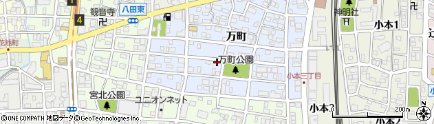 愛知県名古屋市中川区万町1918周辺の地図