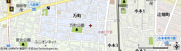 愛知県名古屋市中川区万町704周辺の地図