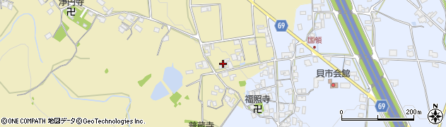 兵庫県丹波市春日町棚原103周辺の地図