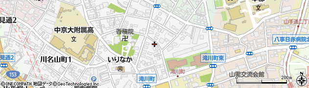 愛知県名古屋市昭和区川名山町89周辺の地図