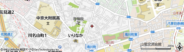 愛知県名古屋市昭和区川名山町88周辺の地図