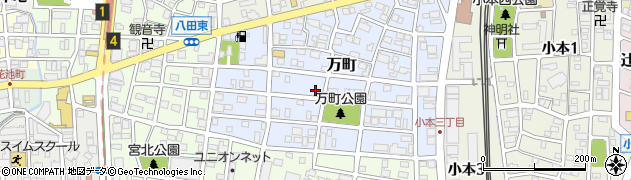 愛知県名古屋市中川区万町2003周辺の地図