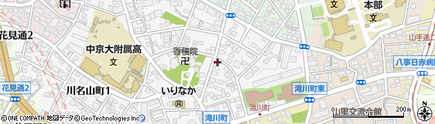 愛知県名古屋市昭和区川名山町87周辺の地図