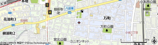 愛知県名古屋市中川区万町2507周辺の地図