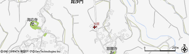 神奈川県三浦市南下浦町毘沙門1459周辺の地図