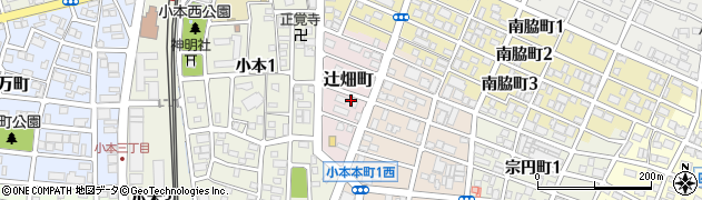 愛知県名古屋市中川区辻畑町周辺の地図