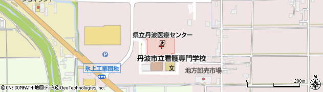 ヤマザキＹショップ県立丹波医療センター店周辺の地図