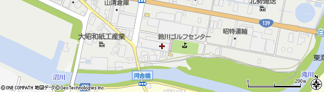 鈴与株式会社　富士支店・鈴川物流センター周辺の地図