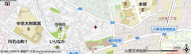 愛知県名古屋市昭和区川名山町44周辺の地図