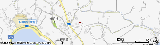 松輪公園周辺の地図