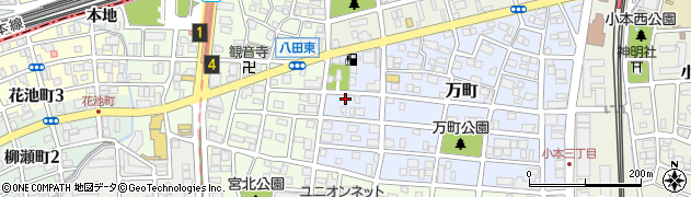 愛知県名古屋市中川区万町2511周辺の地図