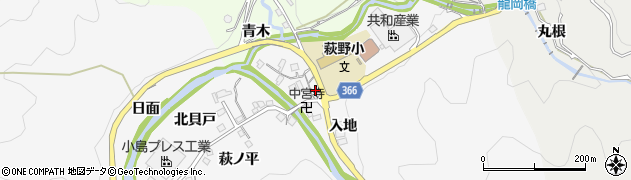 愛知県豊田市桑田和町宮ノ前周辺の地図