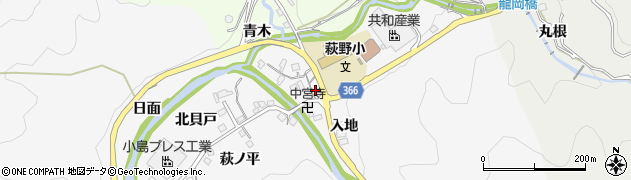 愛知県豊田市桑田和町（宮ノ前）周辺の地図